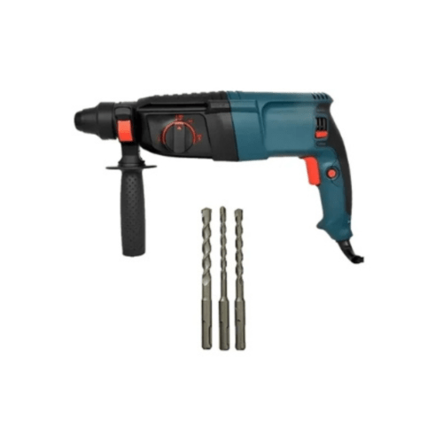 Premium Quality 26 mm 1200 W Rotary Hammer Drill, 1350 RPM With Reverse/Forward Function With Accessories Premium Quality 26 mm 1200 W Rotary Hammer Drill, 1350 RPM With Reverse/Forward Function With Accessories
