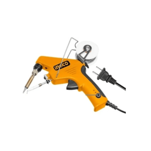 Ingco 90 Watt Adjustable Temperature Control Soldering Gun With Solder Feeder