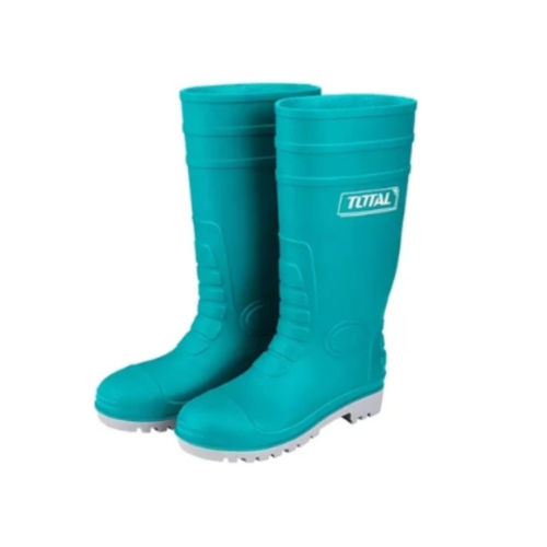 Total 42 Size 15 Inch pvc Safety Gumboots with Steel Toe Cap