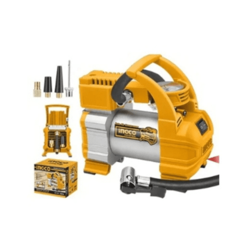 INGCO 12 V Auto Air Compressor with 140 psi Max. Pressure (AAC1408)