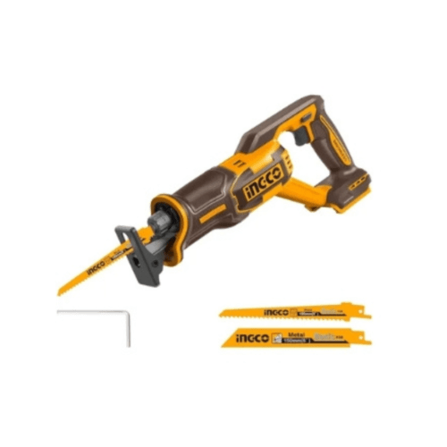 Ingco 210mm 20V Cordless Reciprocating Saw With 2 Pcs Blade, 0-2800 RPM (CRSLI2108) Ingco 210mm 20V Cordless Reciprocating Saw With 2 Pcs Blade, 0-2800 RPM (CRSLI2108)