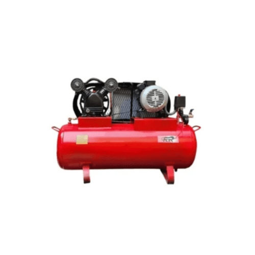 Heavy Duty 100 Lts Single Phase Double Cylinder Air Compressor with 1.5 HP Motor Heavy Duty 100 Lts Single Phase Double Cylinder Air Compressor with 1.5 HP Motor