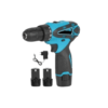 Heavy Duty 10mm 12V Cordless Variable Speed & Reverse-Forward Function Drill Machine With 2 Pcs Battery-Charger, 0-350/0-1350 RPM