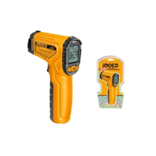 Ingco Infrared Thermometer With -50°C to 450°C (-58°F to 842°F) Temperature Range (HIT0155028)