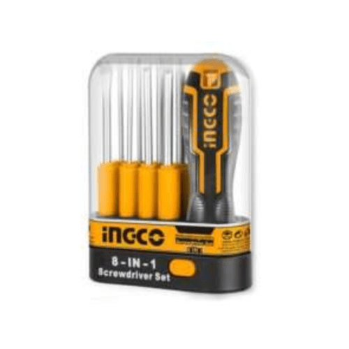 INGCO 9 Pcs interchangeable screwdriver set AKISD0901