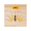 INGCO 9 Pcs interchangeable screwdriver set AKISD0901