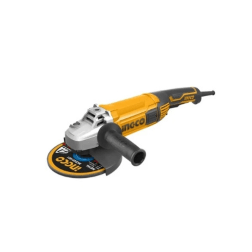 Ingco 180 mm 2000 Watt Angle Grinder With Accessories, 8450 RPM (AG200018) Ingco 180 mm 2000 Watt Angle Grinder With Accessories, 8450 RPM (AG200018)