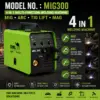 024920e3-d31c-4635-8f7c-299949d18a58 CAMEL 300 AMPS 4 IN 1 WELDING MACHINE MIG MAG ARC TIG LIFT