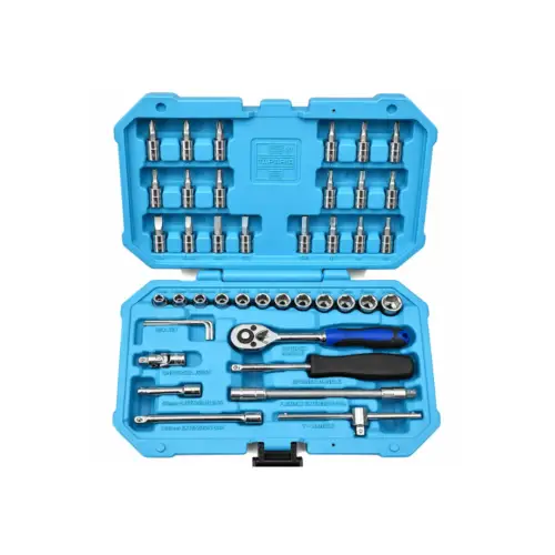 9 TAPARIA SA46 1/4" Sq. Dr. 46-Piece Small Socket Set (Pack of 46)