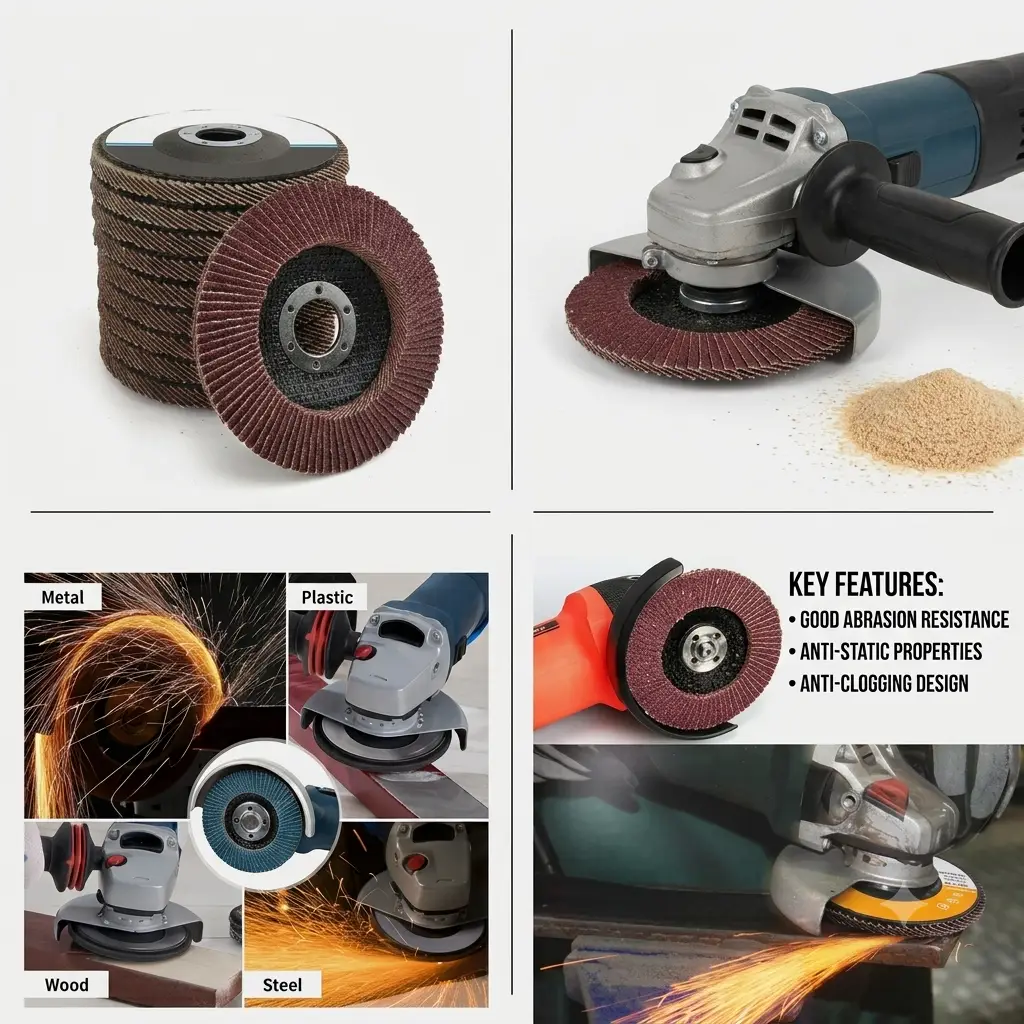 Premium Quality 4-Inch Grinding, Cutting & Polishing Wheel for Angle Grinder | Metal Cutter Disc (Pack of 10)