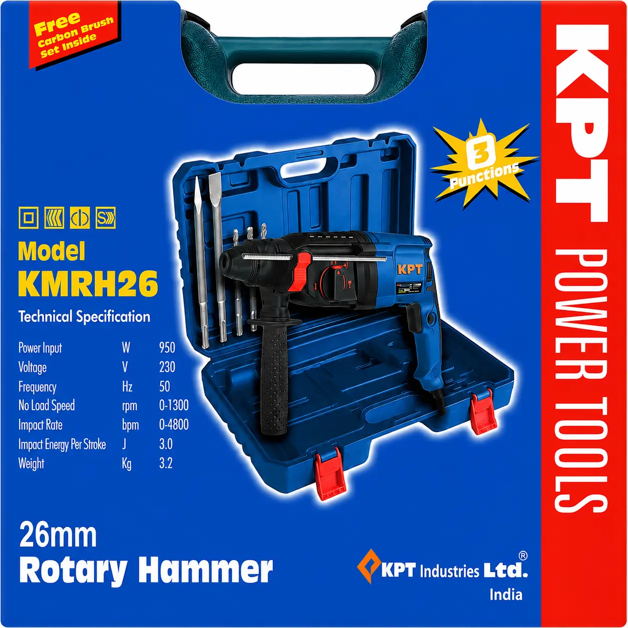 KMRH26 26mm Rotary Hammer