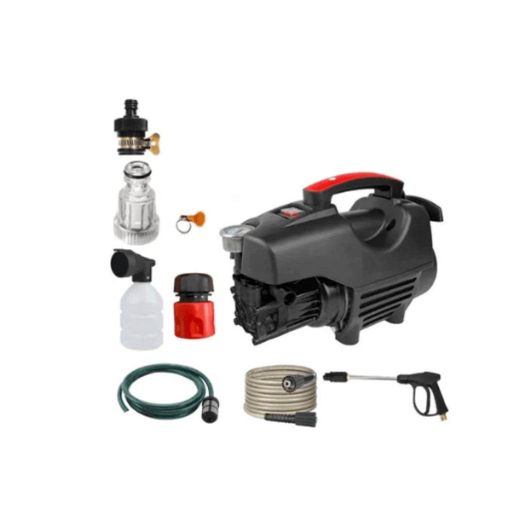 Premium Quality 2500 W 220 Bar High Pressure Car Washer With 10 Meters Hose Pipe and Other Accessories